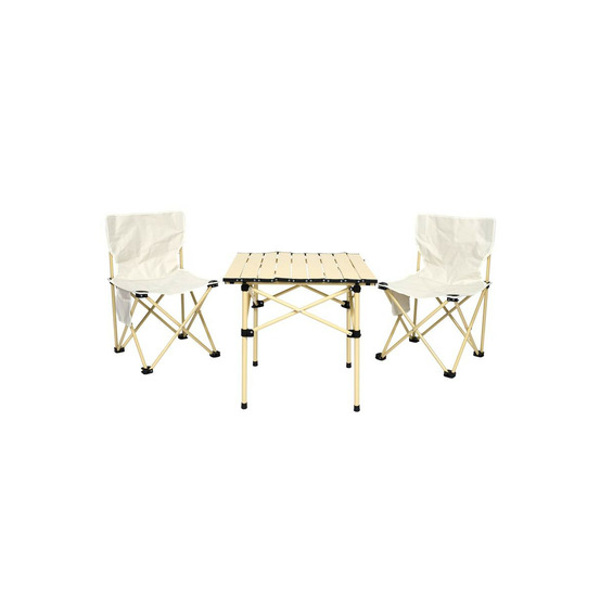 Ensemble table & chaise de camping
