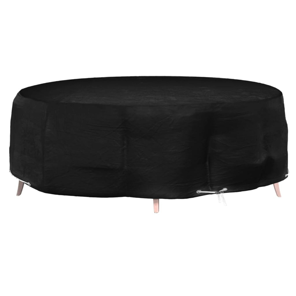Housse pour salon îlot 10 œillets ø236x67 cm rond
