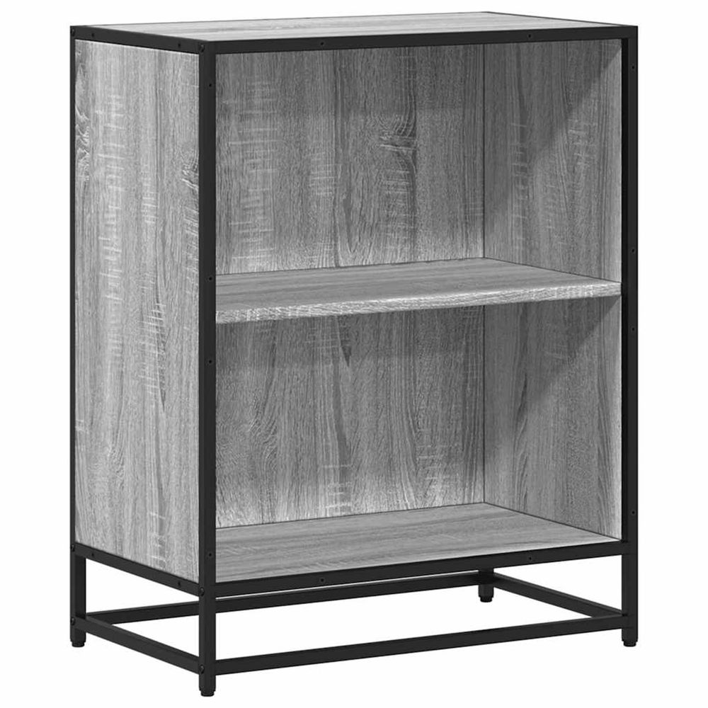 Bibliothèque sonoma gris 60x35x76 cm bois d'ingénierie