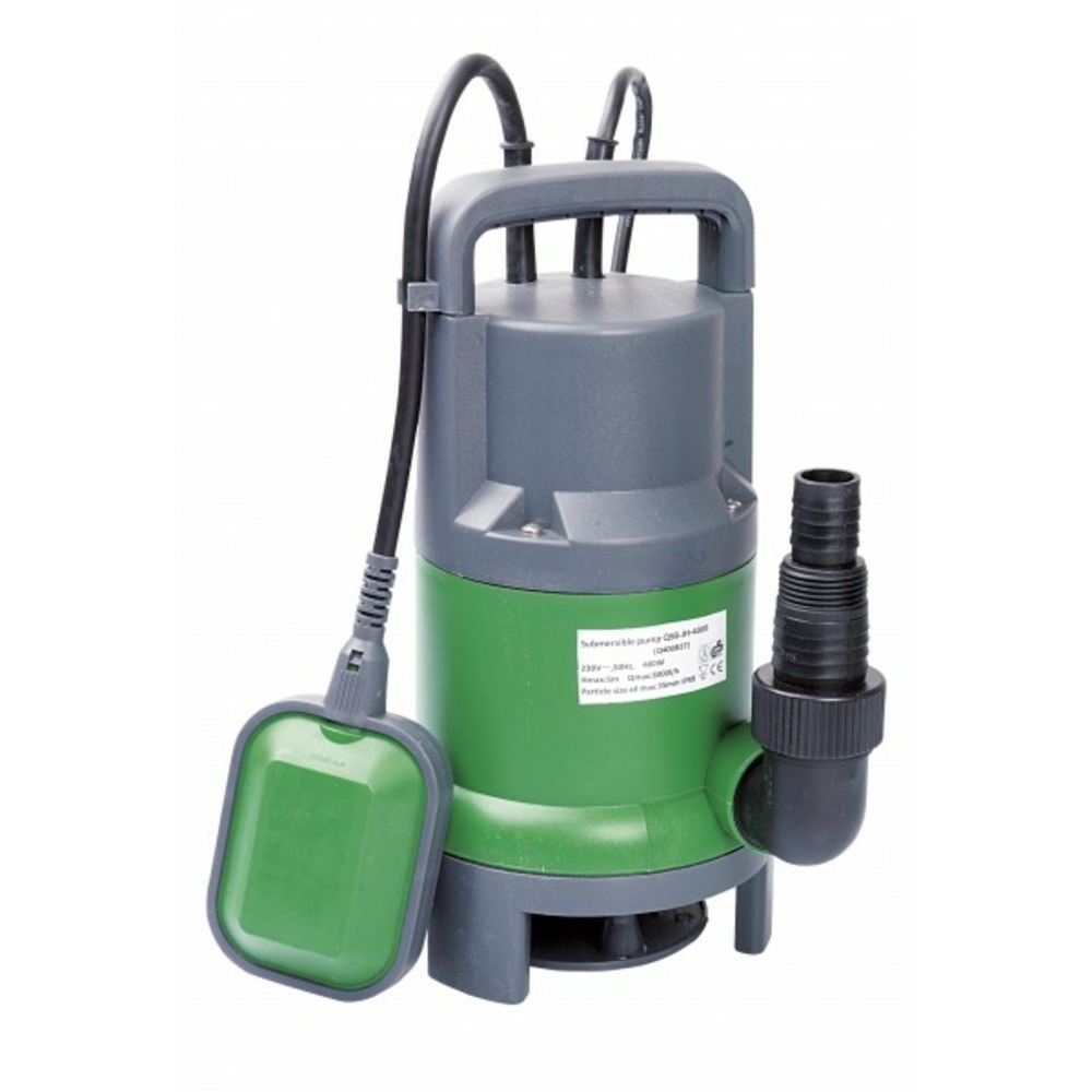 Pompe vide-cave eaux chargées 400w + interrupteur flotteur - prpvc400c