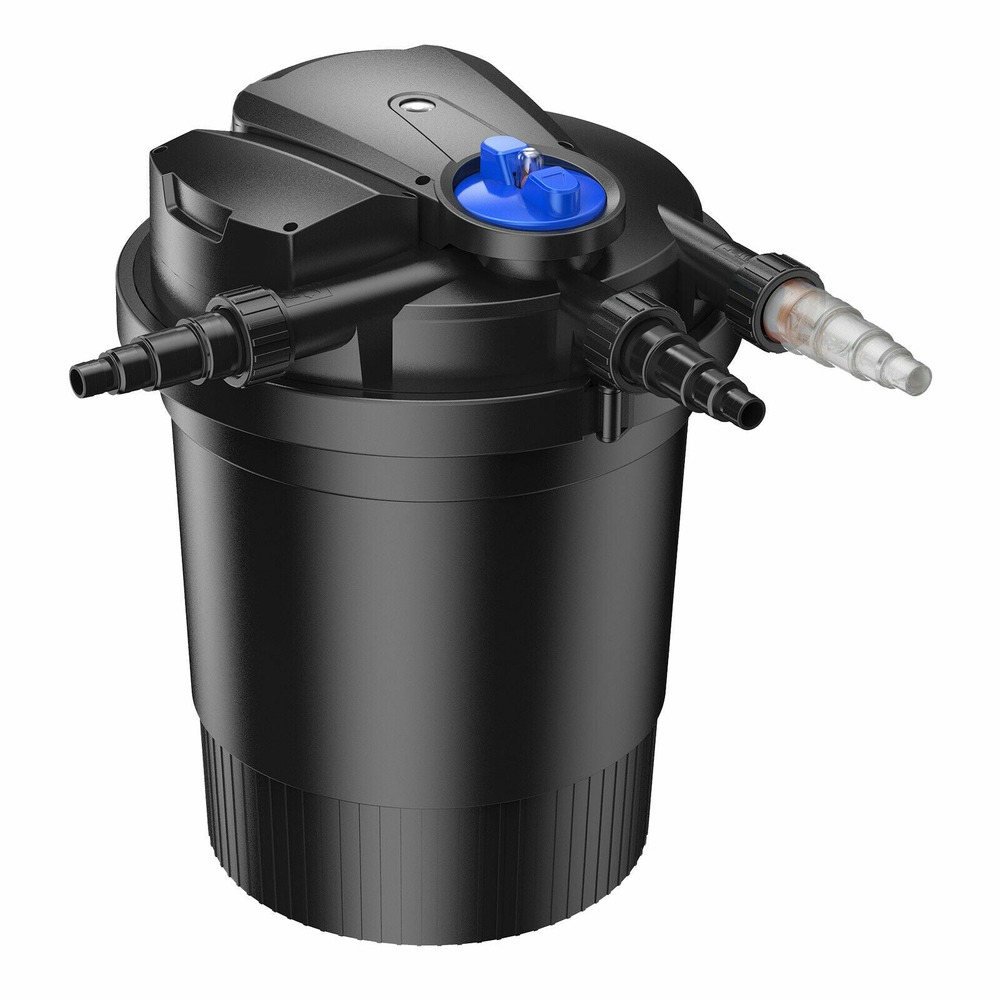 Filtre de bassin à pression uv 11 watts 12 000 litres nettoyage facile