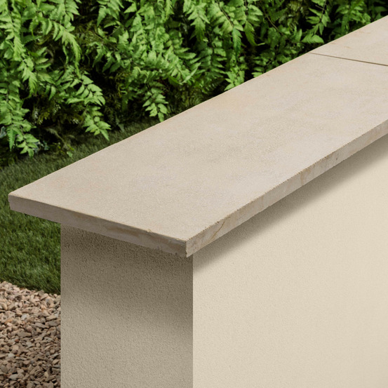 Couvertine pierre de l'atlas beige 100x35x3 cm (à l'unité) - ro'ma nature