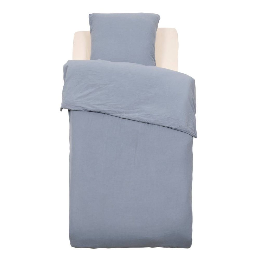 Parure de lit lili 140x200cm bleu