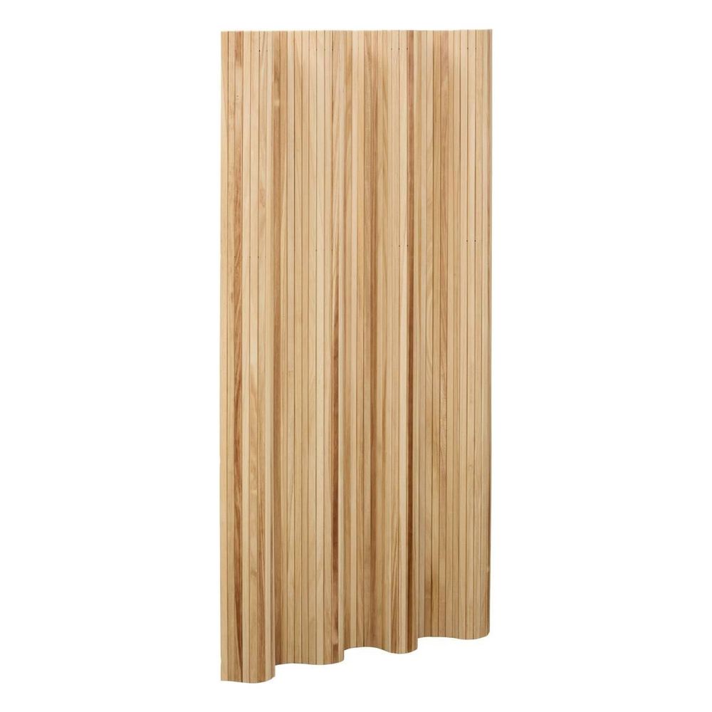Paravent ondulé en bois 