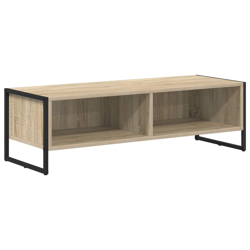 Meuble tv 100 x 36,5 x 30,5 cm sonoma bois d'ingénierie