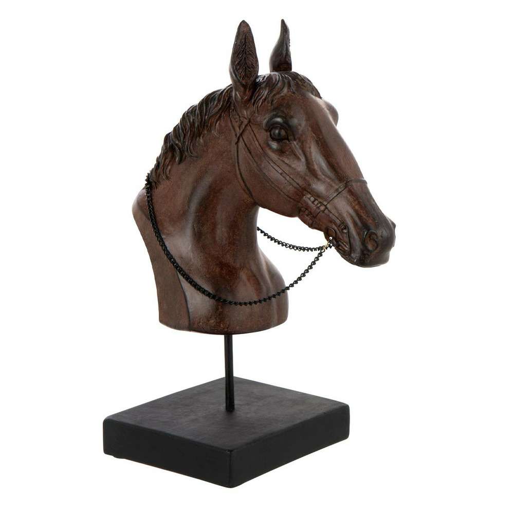 Tête de cheval sur socle 