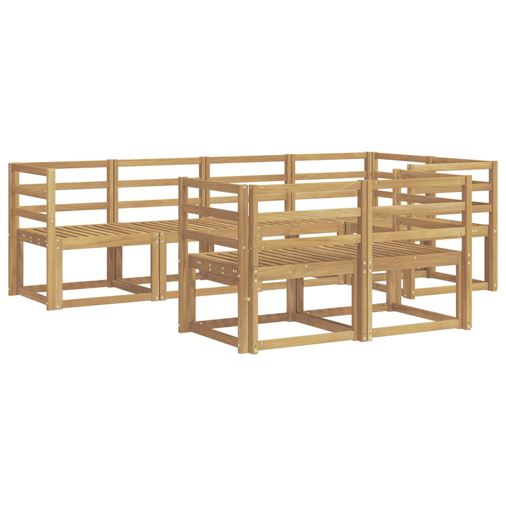 Ensemble de canapés d'extérieur 7 pcs