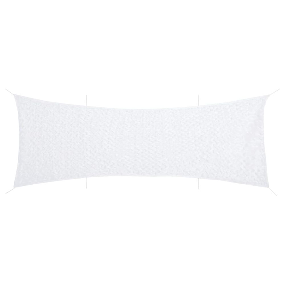 Filet de camouflage avec sac de rangement 753x199 cm blanc