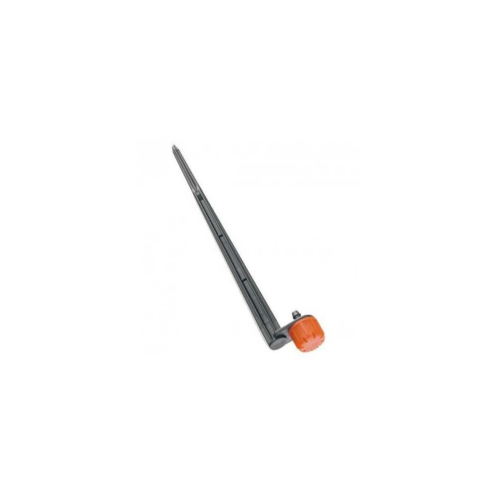 Goutteur reglable avec pique rouge pour micro irrigation