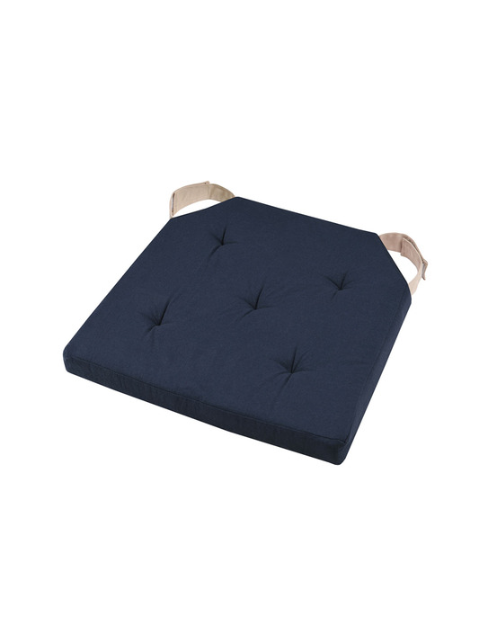 Galette duo carrée ruban auto-agrippant 38x38cm - stof