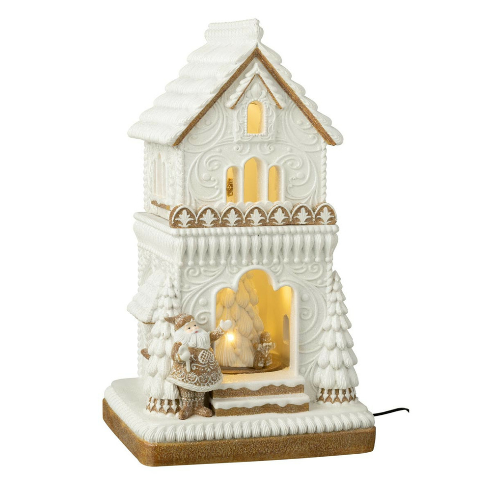 Maison pain d'épice à led 