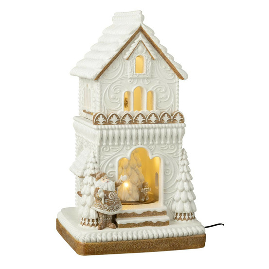 Maison pain d'épice à led