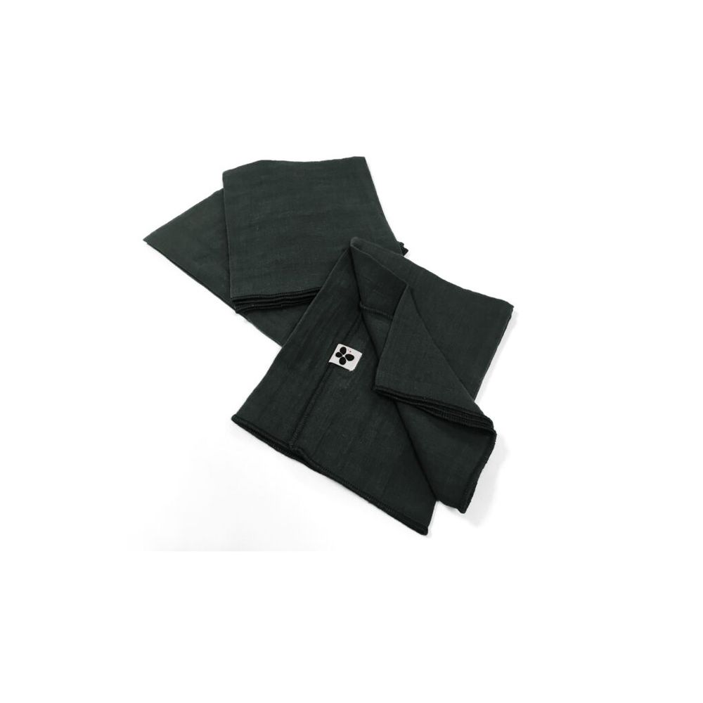 3 serviettes de table gaia