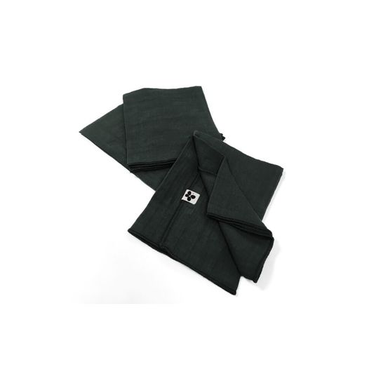 3 serviettes de table gaia