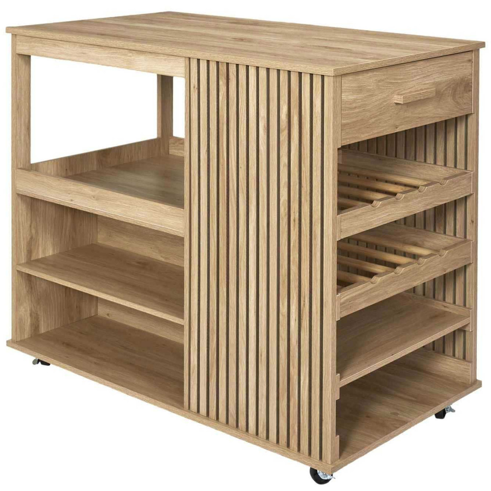 Ilot de cuisine en bois klaus