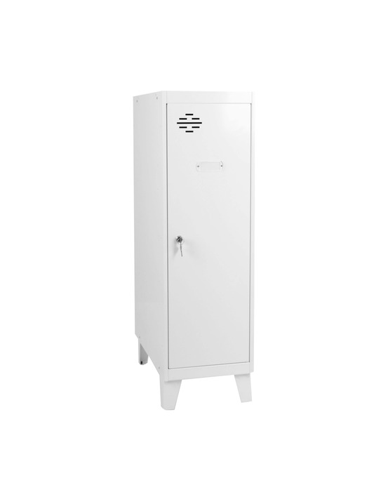 Casier-armoire simonlocker dism.mini + ban. 915x400x500+pies b/b blanc 1015x400x500 - simonrack