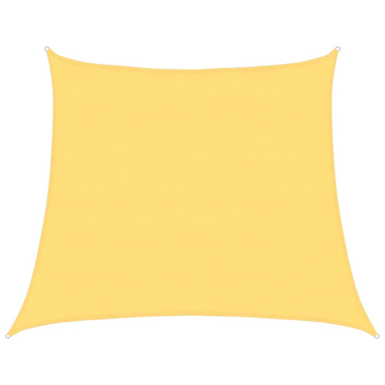 Voile d'ombrage 160 g/m² beige 4/5x4 m pehd