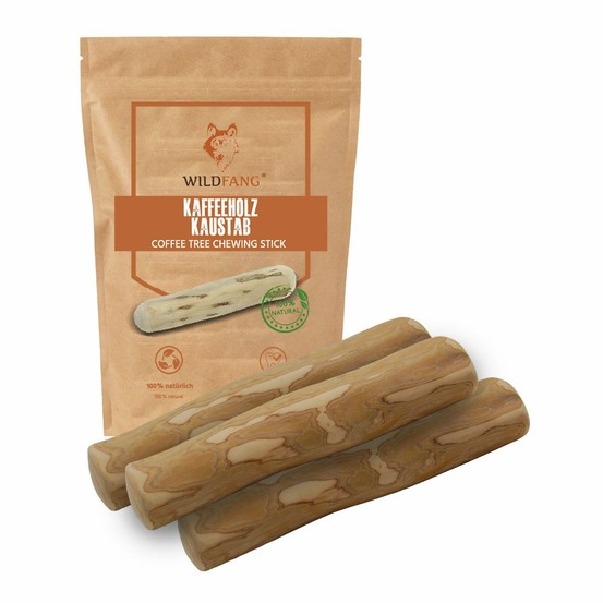 Wildfang - bâtonnet à mâcher en bois de café - 3 x s