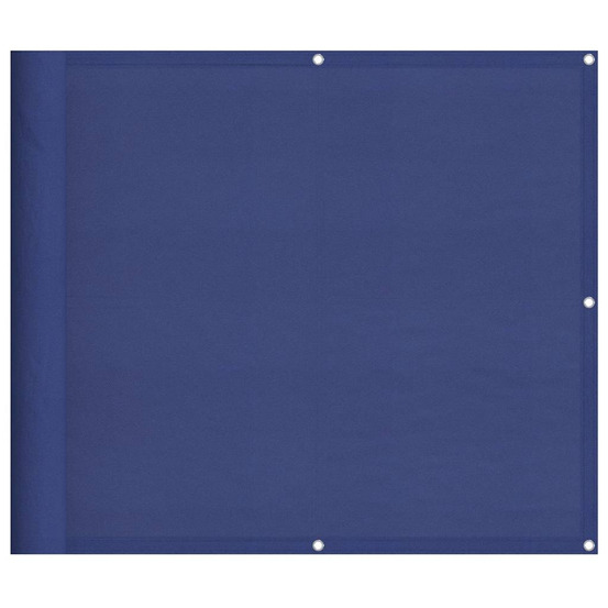 Écran de balcon bleu 90x800 cm 100% polyester oxford