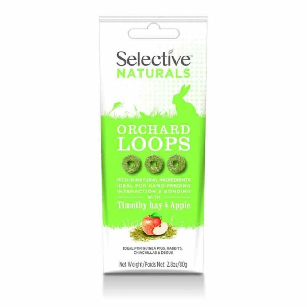 Friandises orchards loops stick lapin et rongeurs - selective 80 g