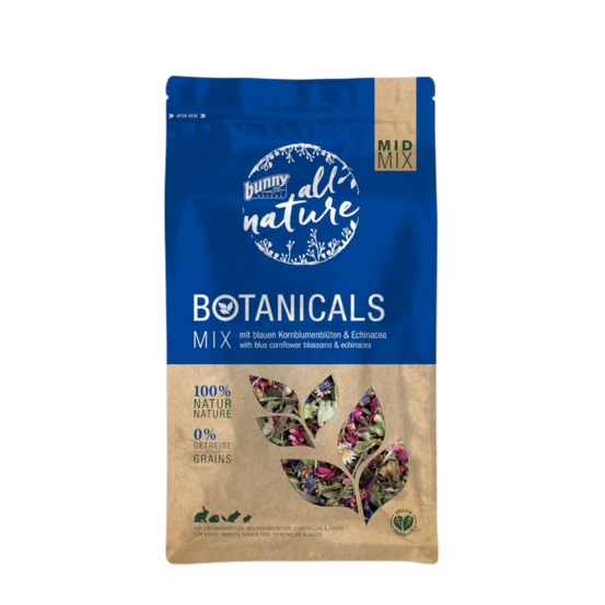 Botanicals bleuets & echinacée, friandise pour rongeurs et lapin