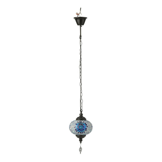 Lampe suspension mosaïque