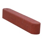Bordure de bac à sable en caoutchouc - 100x15x15 cm - rouge - sangle