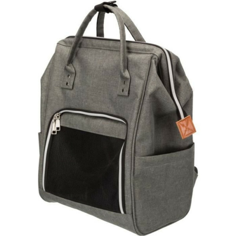 Sac en toile pour animaux de compagnie - - 28840 - gris - 32x42x22 cm - pour petits chiens