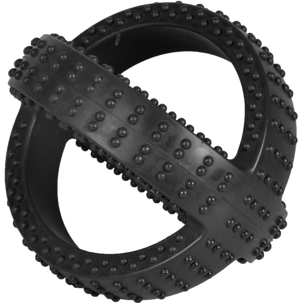 Balle gladiator noir ø 13.5 cm jouet pour chien