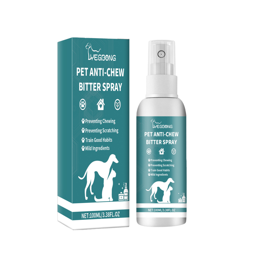Spray de mastication correcteur pour animaux de compagnie, 100 ml - dtopbuyage