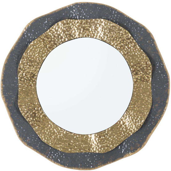 Miroir en métal shai dark 65.5 x 5 cm