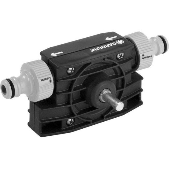 Mini-pompe pour perceuse - - débit max. 2400 l/h - pression max. 3 bar - garantie 2 ans