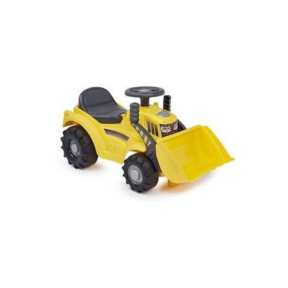 Porteur tracto pelle - - jaune - pour enfant de 12 a 36 mois
