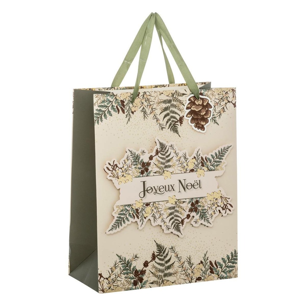 Sac cadeau imprimé taille moyenne secrets des bois