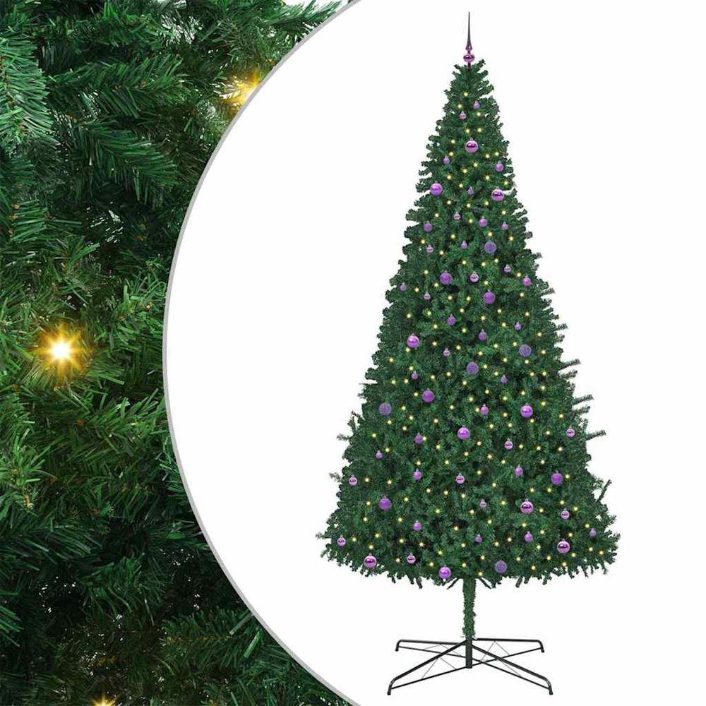 Sapin de noël vert 400 cm pvc