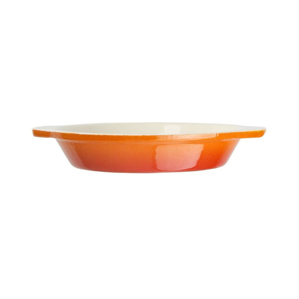 Plat à gratin rond orange vogue 400 ml