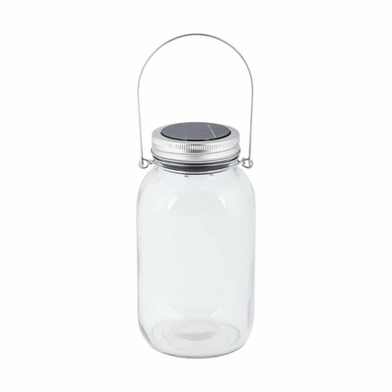 Bocal solaire led en verre