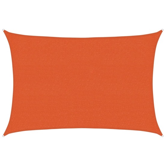 Voile d'ombrage 160 g/m² orange 2,5x3,5 m pehd