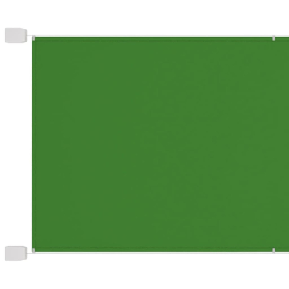 Auvent vertical vert clair 60x1000 cm tissu oxford