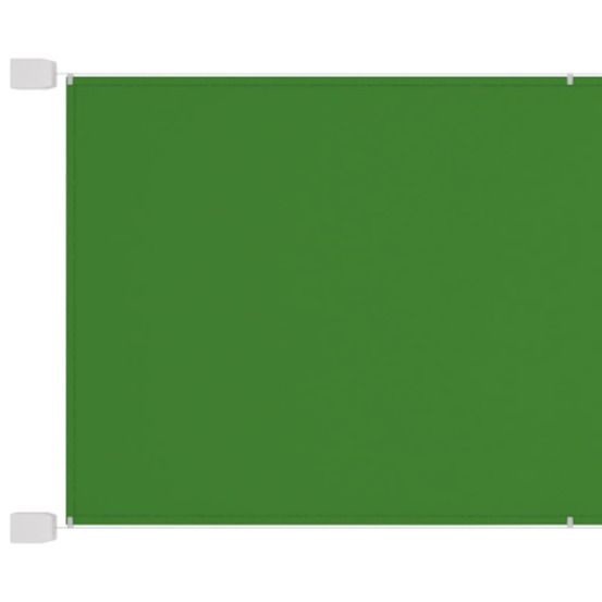 Auvent vertical vert clair 60x1000 cm tissu oxford