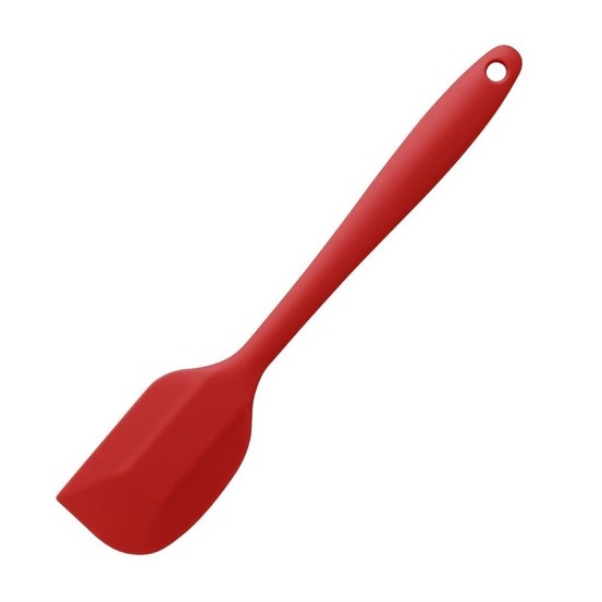 Grande spatule rouge en silicone 280 mm - vogue