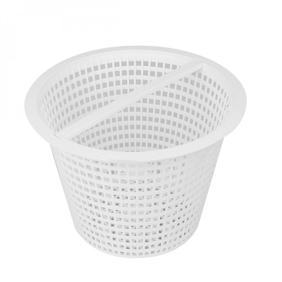 Panier rond pour skimmer de piscine - Diam 18.5 cm - Blanc