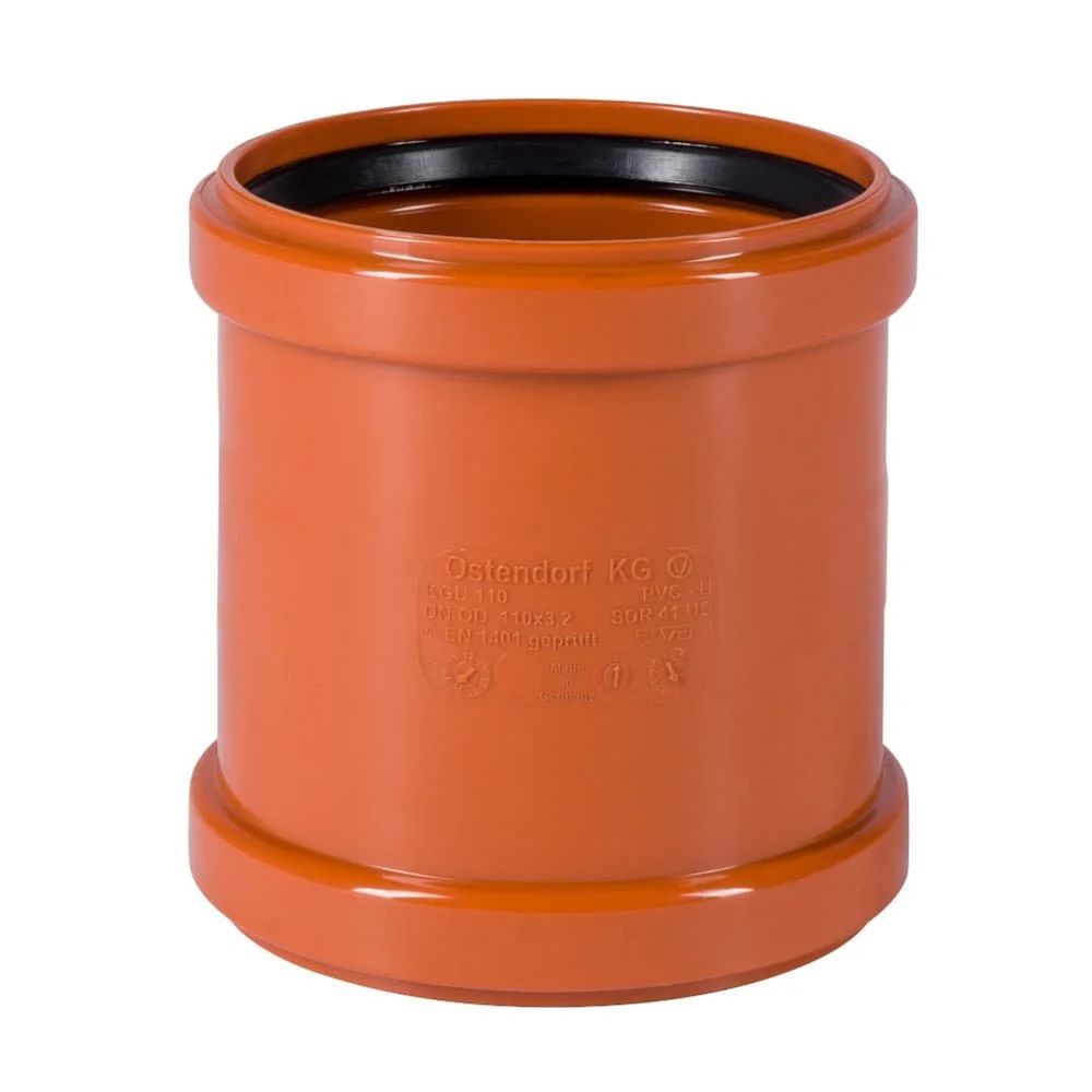 Manchon de raccordement kg dn 110 pour tuyau d'évacuation