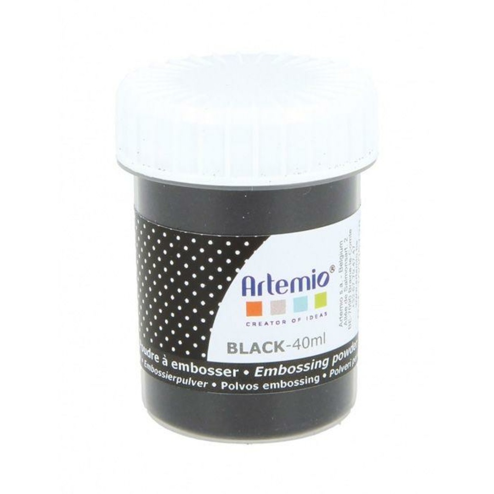 Poudre à embosser 40 ml - noir