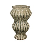 Mica decorations - vase en céramique vert h32