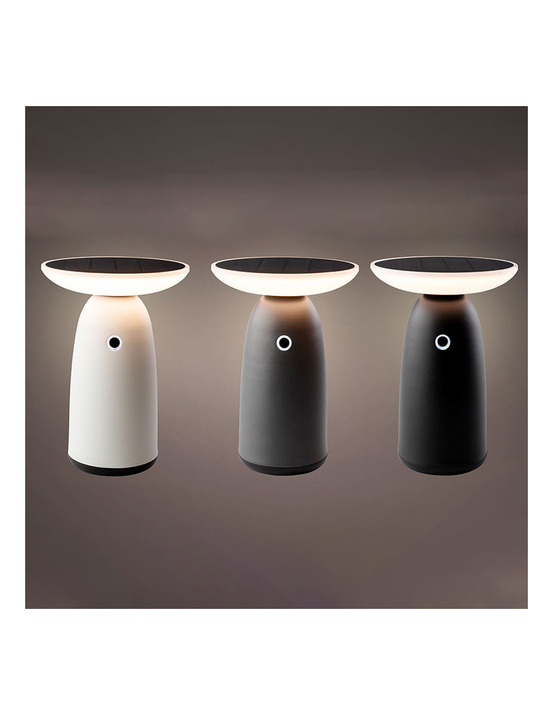 Lampe solaire avec allumage tactile de 22cm couleurs variées 897850