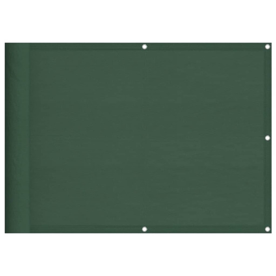 Écran de balcon vert foncé 75x800 cm 100% polyester oxford