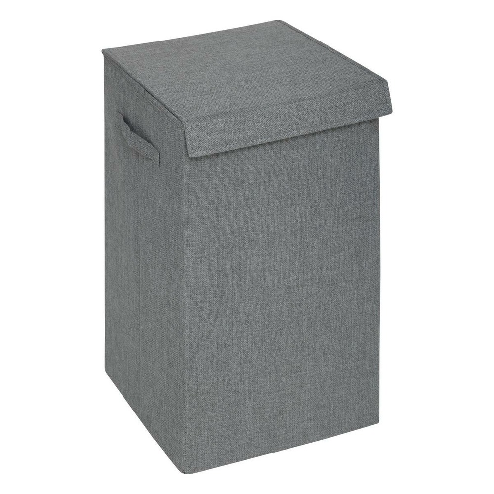 5five - panier à linge colorama gris 74l