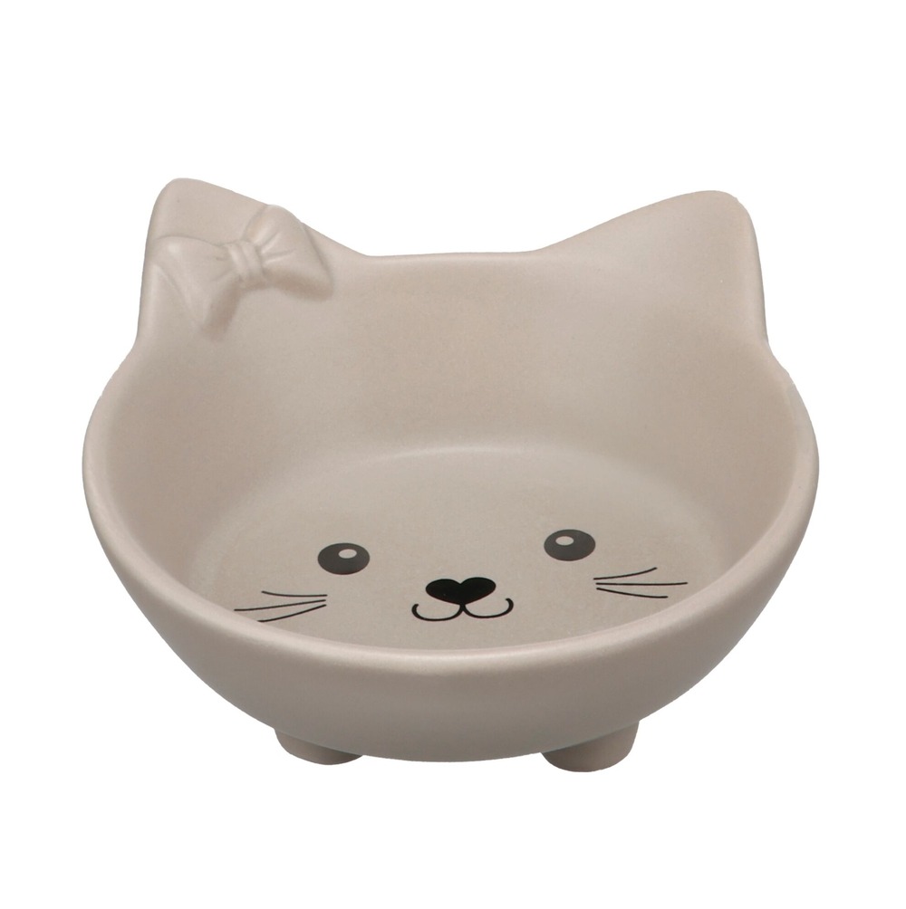 Gamelle ronde en céramique pour nourriture et eau 180 ml