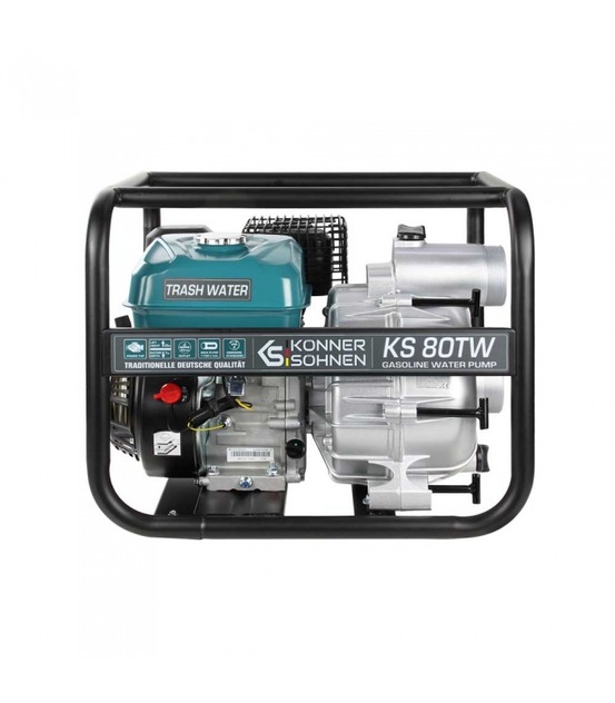 Motopompe 3 pouces spéciale eau de mer 60000l/h moteur 212 cc könner söhnen ks 80tw